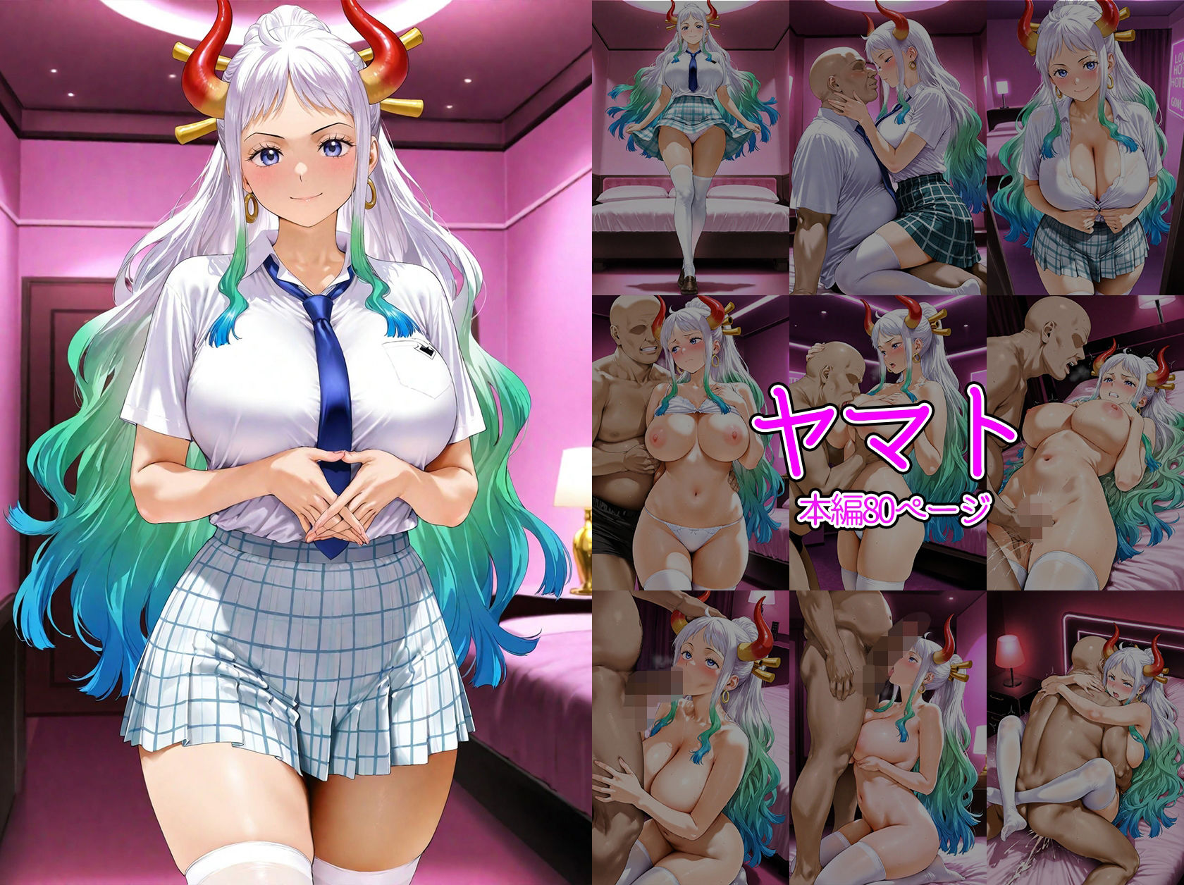 【総集編】 淫夢学園 〜ワン〇ース JKイメクラ〜のサンプル画像 3