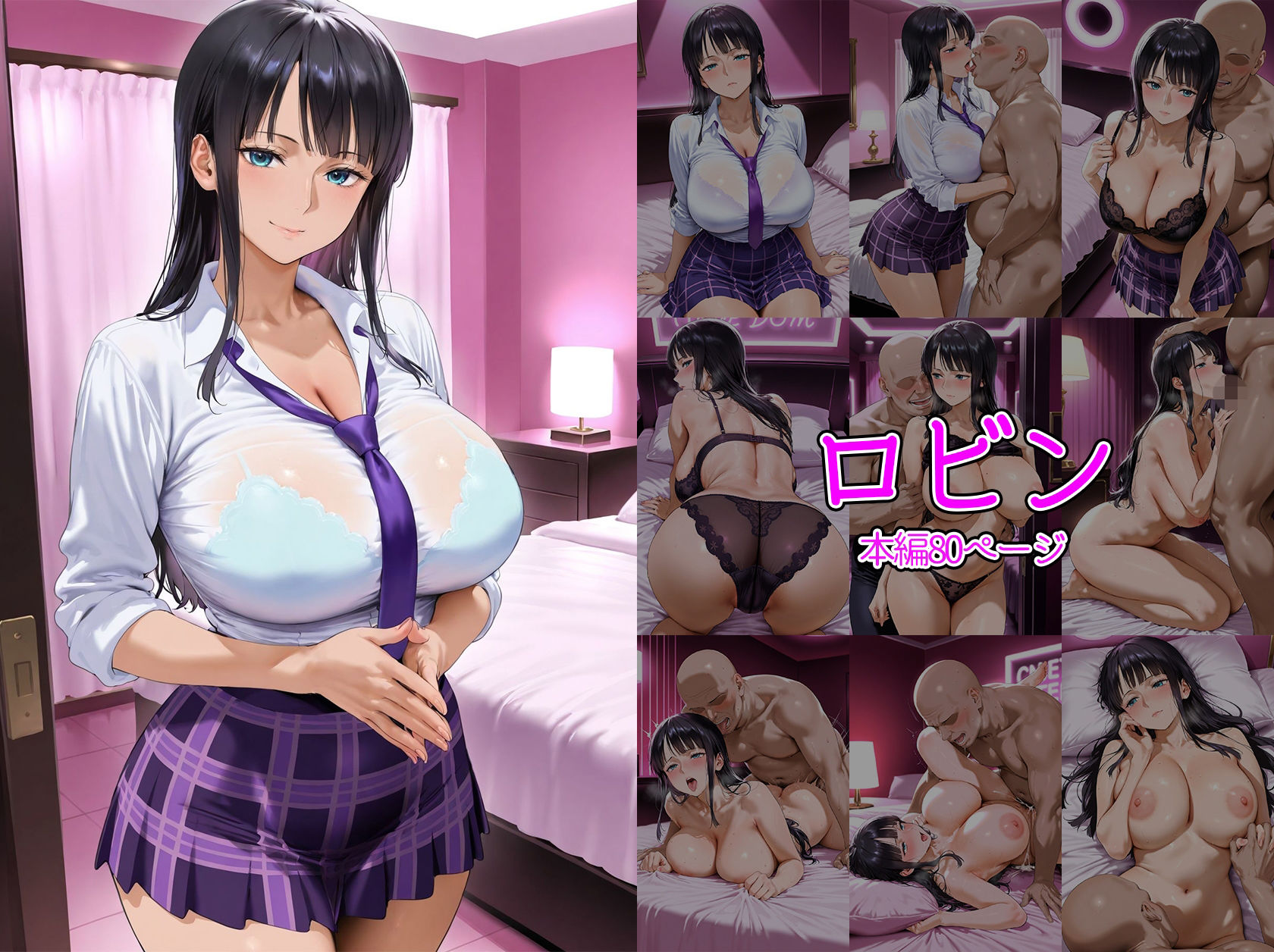 【総集編】 淫夢学園 〜ワン〇ース JKイメクラ〜のサンプル画像 4
