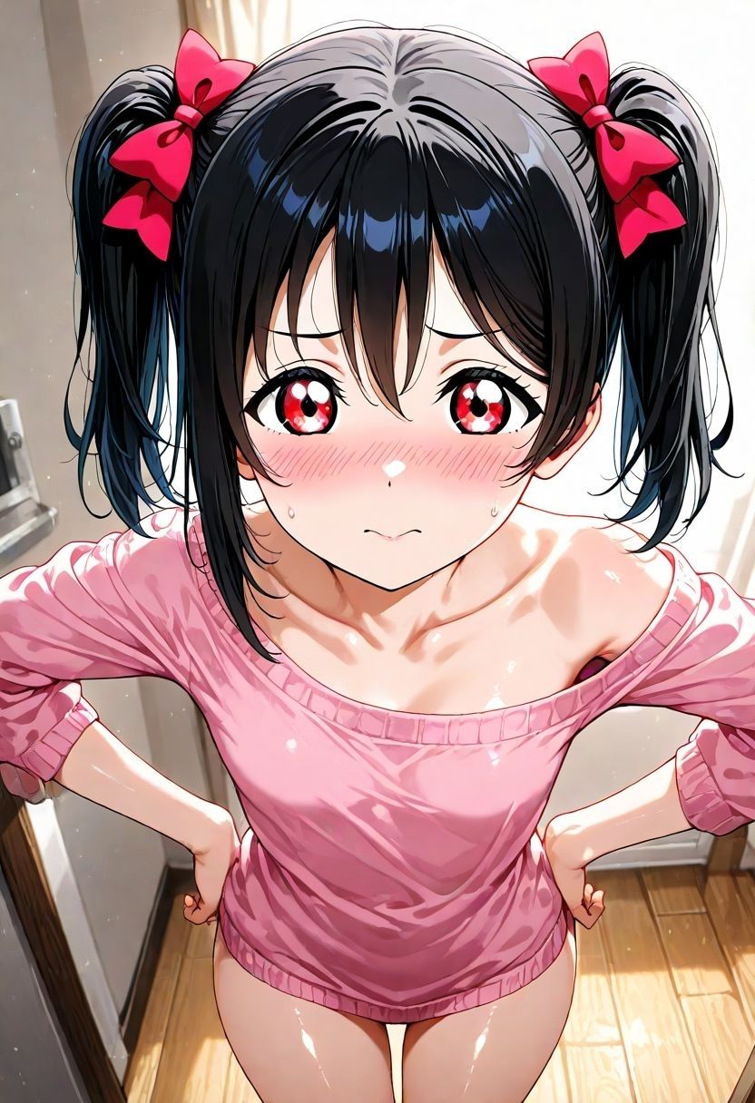 μ’sのトップアイドル・矢澤〇こ、調教で強気なプライドを粉砕され「涙目で種を乞うメス」に堕ちた件。【CG集・500枚】のサンプル画像 1