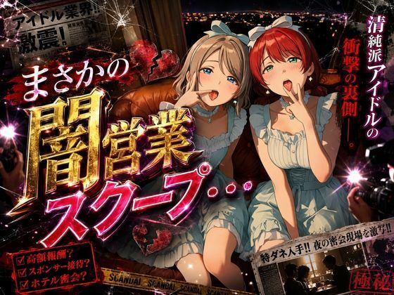 アイドルたちの闇営業物語【ラ●ライブ編】のサンプル画像 2