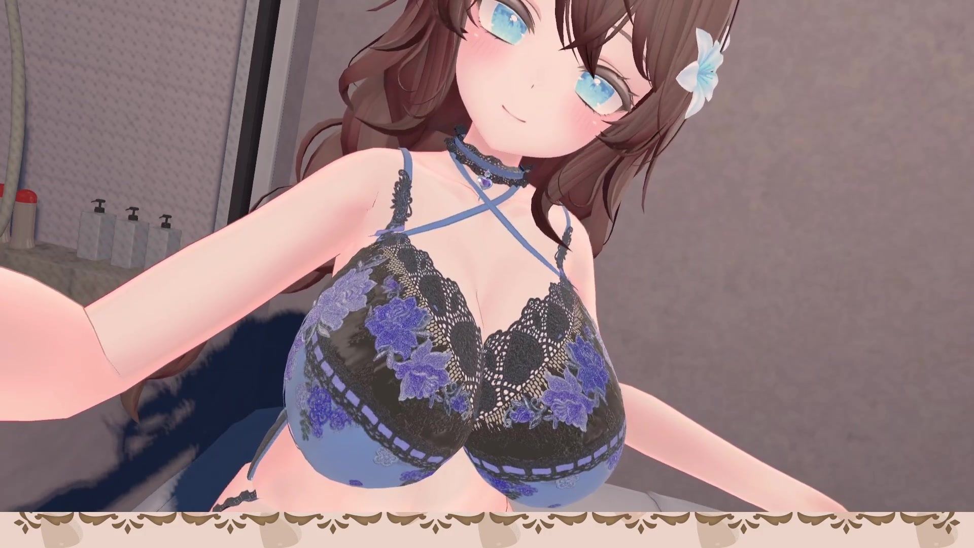 【フルトラChilloutVR】明日のお射精のために、おちんぽ1時間甘々責め！  井栗まろんのサンプル画像 3