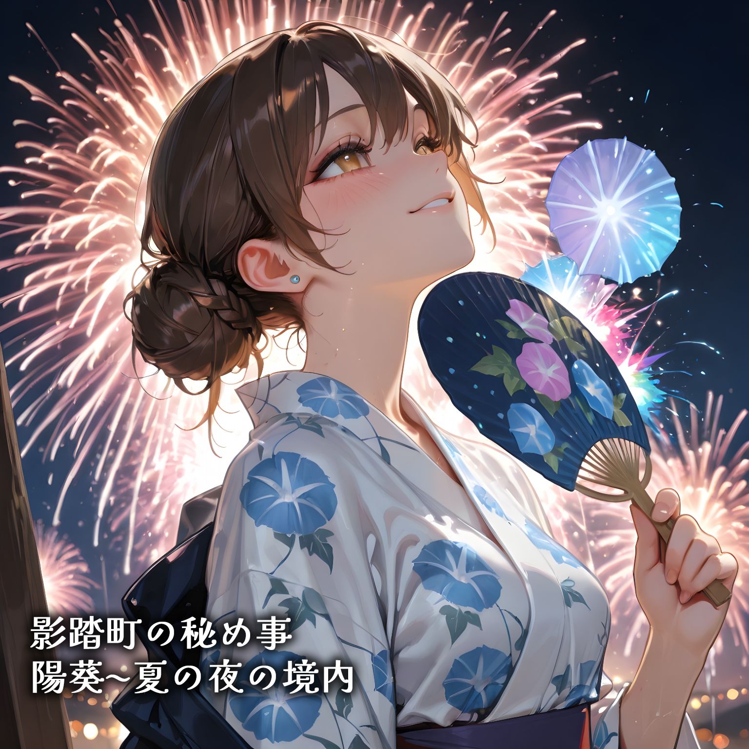 陽葵〜夏の夜の境内のサンプル画像 5