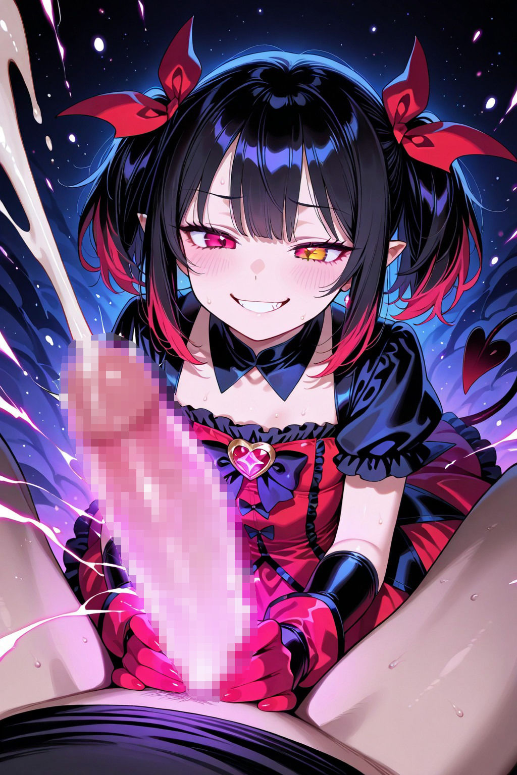 精液で淫魔に変わる魔法少女〜魔法少女の精液依存記録のサンプル画像 3