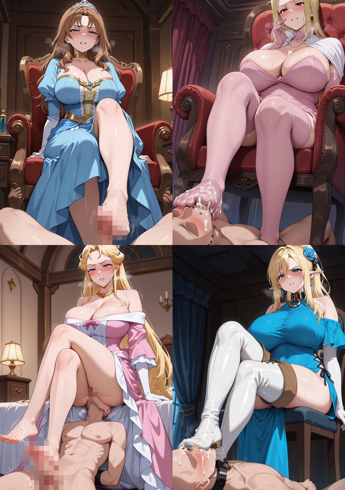 異世界姫の淫乱教育のサンプル画像 2