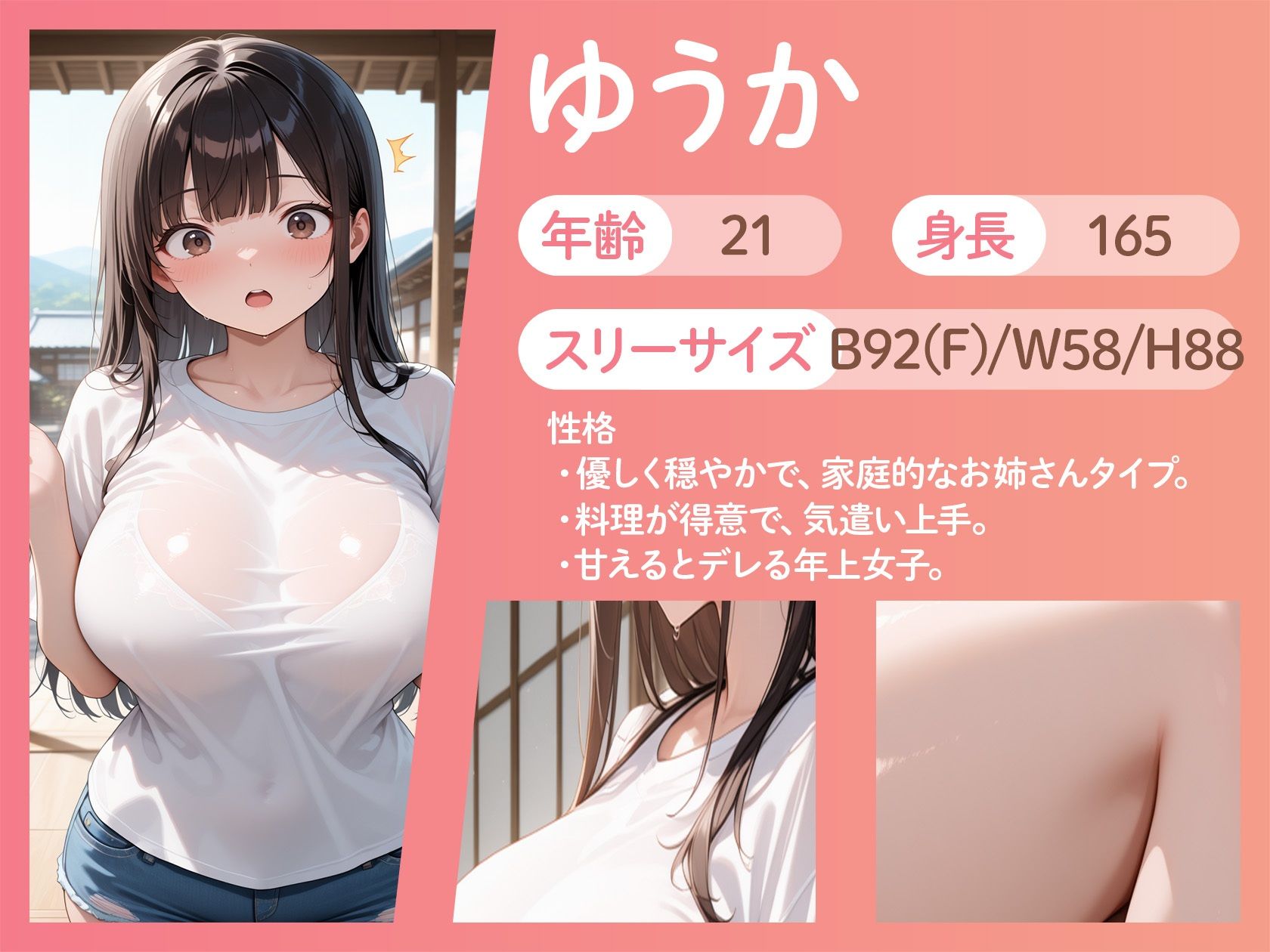 おばあちゃん家で再会したいとこが、もう女になってた件wのサンプル画像 1