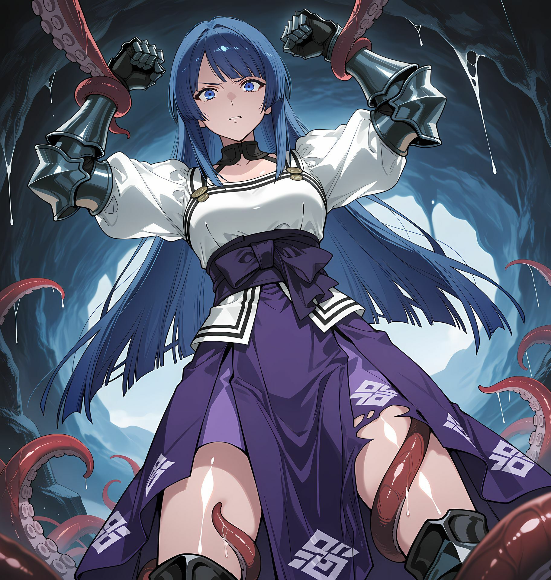 おんなけんし洗脳丸呑み悪堕ち〜淫魔化ドスケベ交尾〜のサンプル画像 3