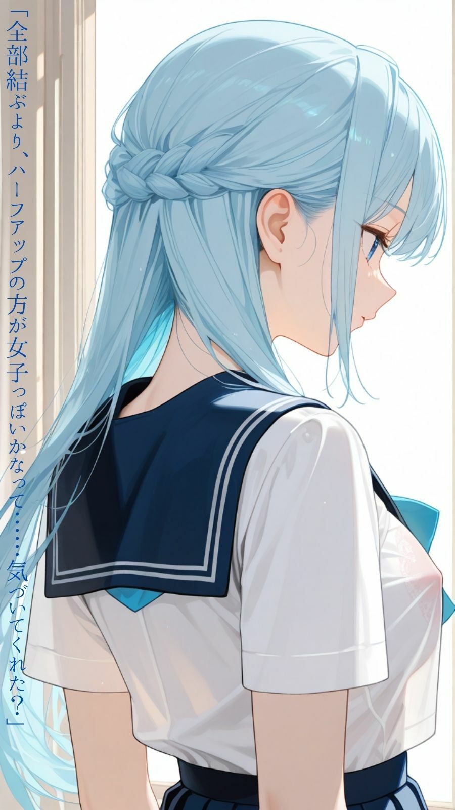 うなじに恋する放課後のサンプル画像 1