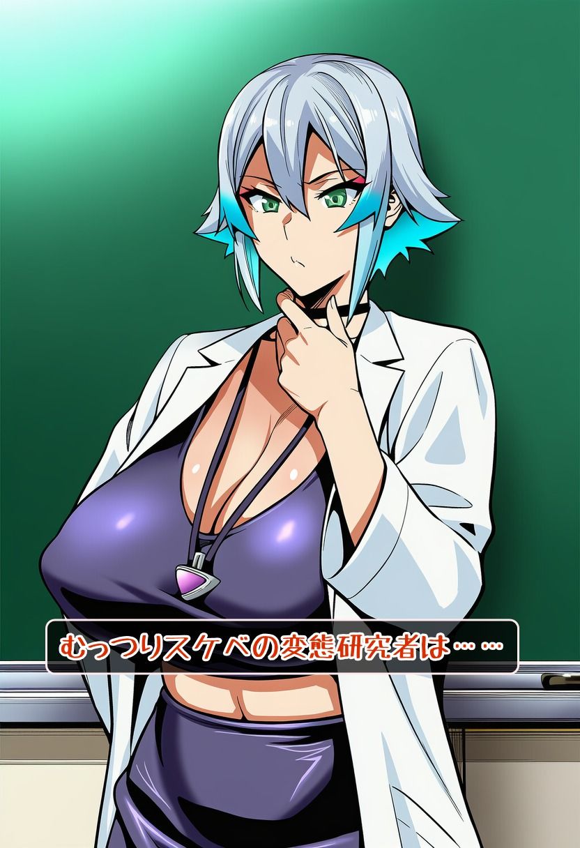 女研究者メスケモTF実験室！のサンプル画像 1