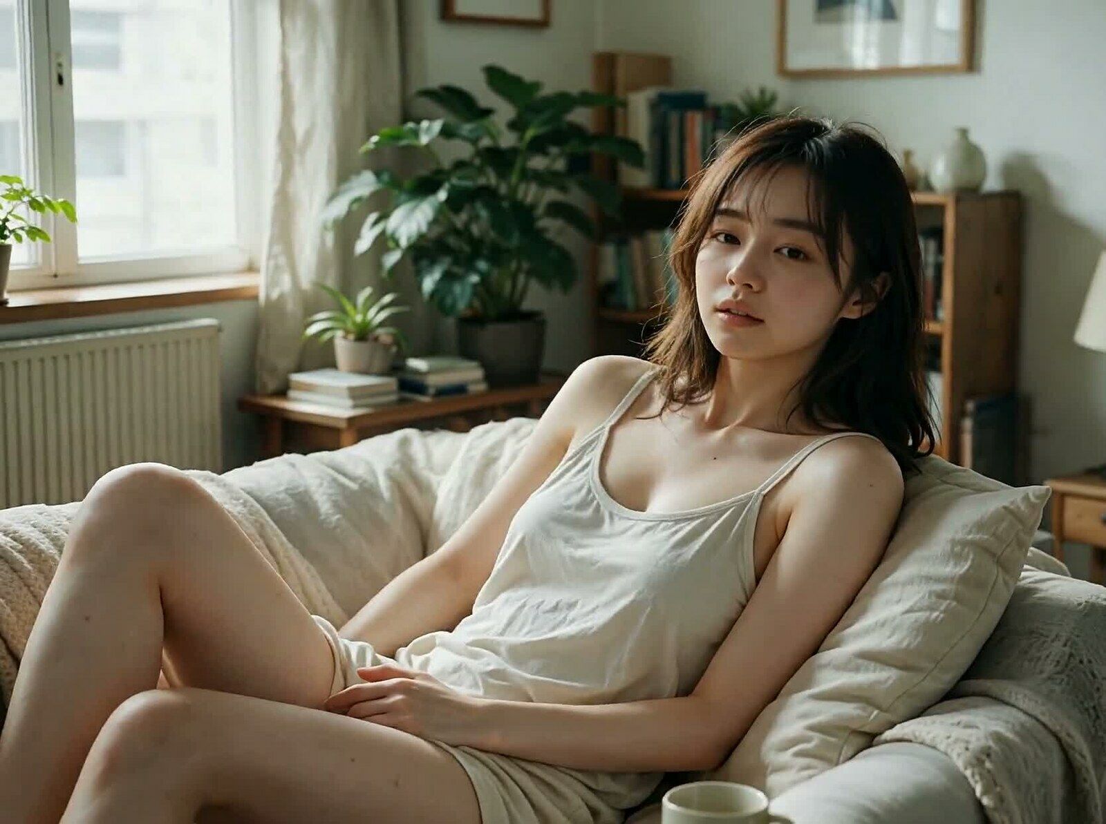 《俺の彼女》同棲2年目のみお（23） 気を許した部屋着の全部｜彼氏撮影36本のサンプル画像 1
