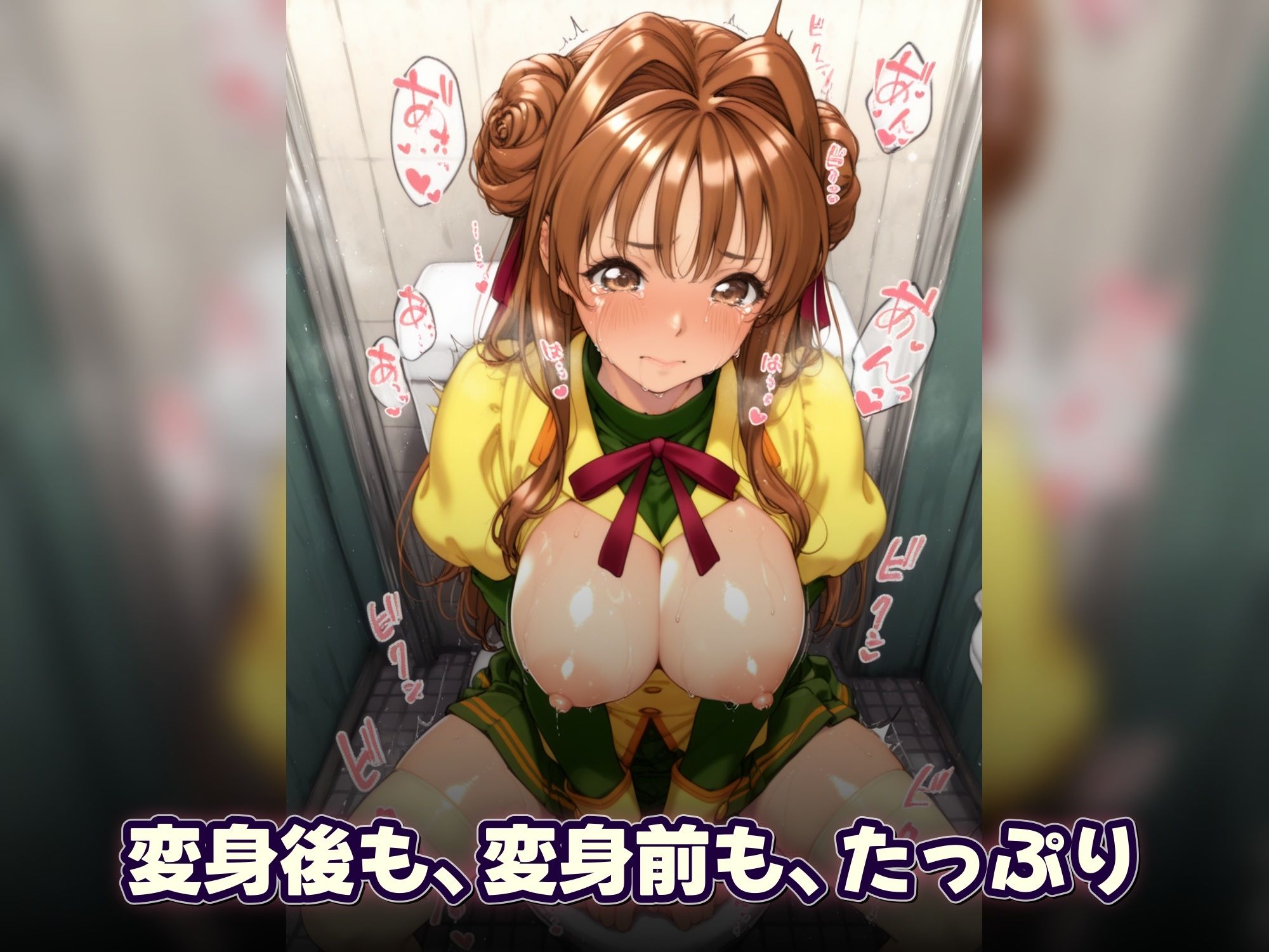 怪盗じゃん！？神風は吹かず捕らえられたヒロイン 美女怪盗、変身前も変身後も――全500枚の陥落記録。のサンプル画像 6