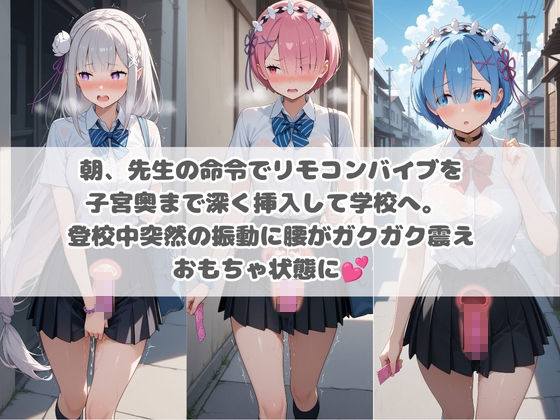先生の性処理オナホ化計画 R〇_ゼロから始める異世界生活のサンプル画像 1