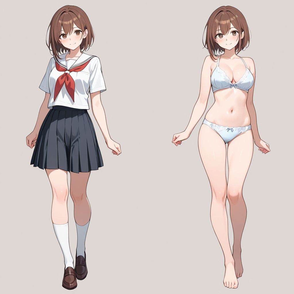 セーラー服のあの子は、下着姿が一番かわいい。のサンプル画像 1