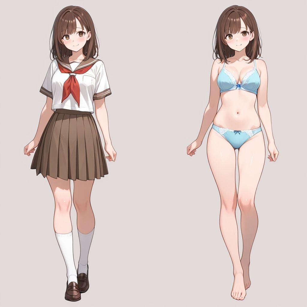 セーラー服のあの子は、下着姿が一番かわいい。のサンプル画像 4