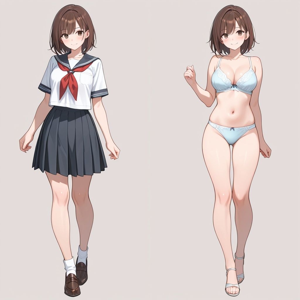セーラー服のあの子は、下着姿が一番かわいい。のサンプル画像 5