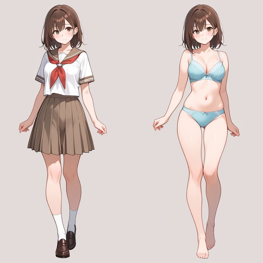 セーラー服のあの子は、下着姿が一番かわいい。のサンプル画像 6