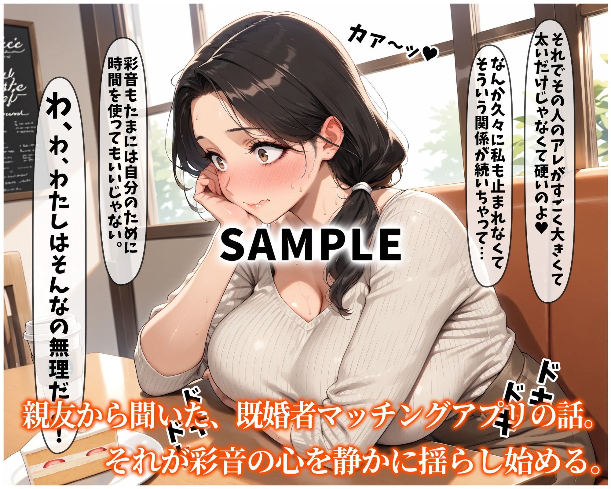 寝取られ人妻（35）普通の主婦が一番エロいのサンプル画像 3