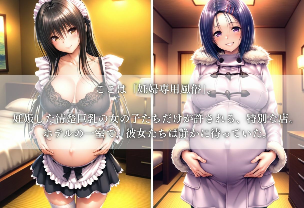 妊婦専用風俗〜清楚巨乳を全員支配〜 Vol.1のサンプル画像 1