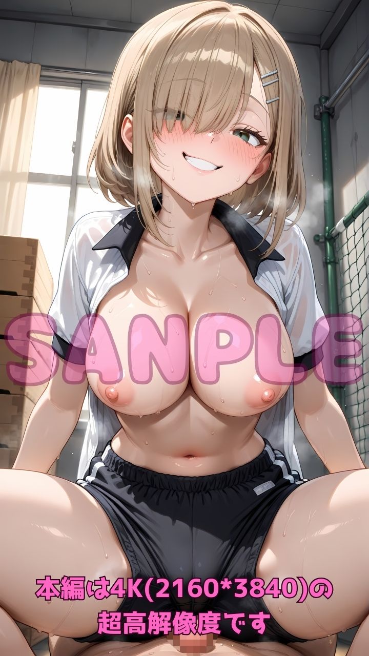 放課後ブルマ部〜汗蒸れブルマ顔騎&騎乗位で限界までチンポを搾り尽くす性欲強め部活女子〜のサンプル画像 6