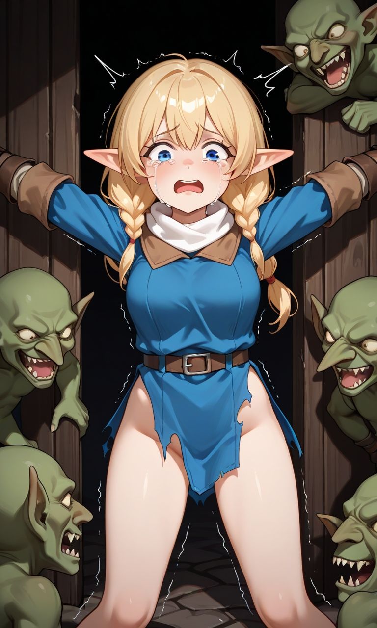 エルフ×ゴブリンのサンプル画像 1