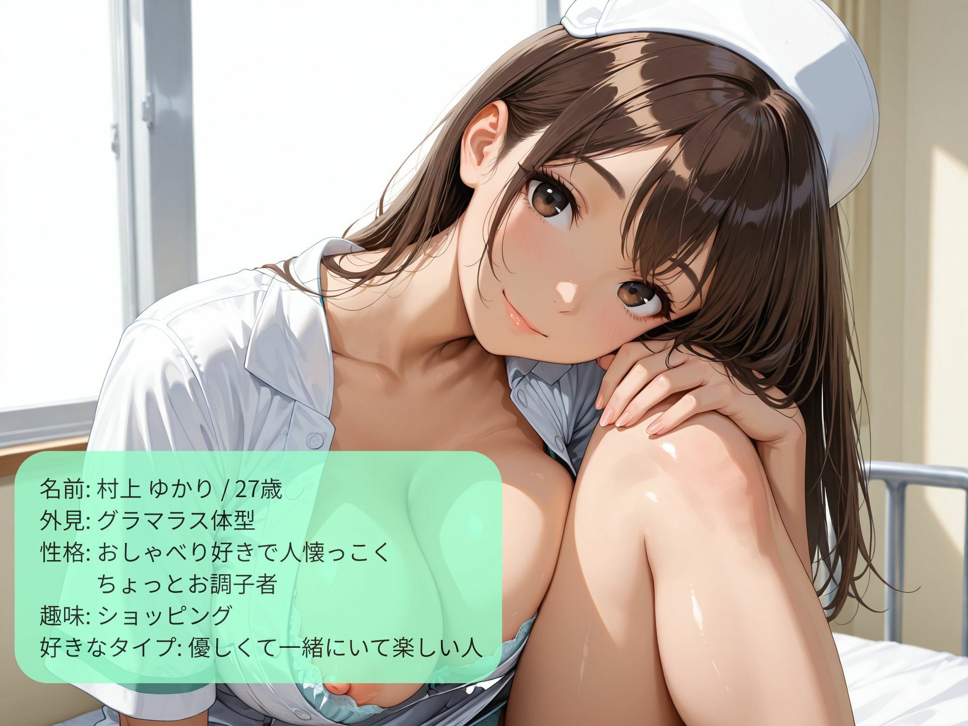 弱みを握ったエロかわ神乳痴女ナースのいいなりご奉仕性看護!のサンプル画像 6