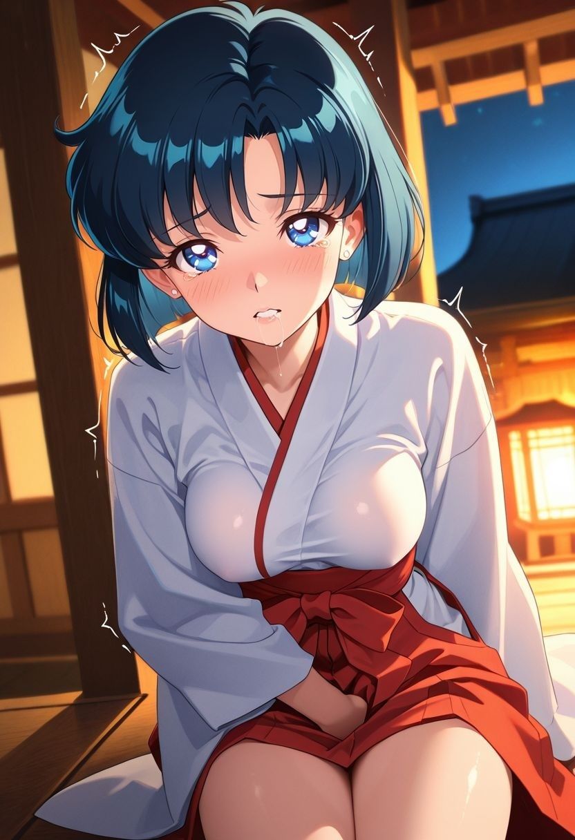 もしも。。。このキャラが巫女だったら〜水野〇美〜のサンプル画像 6