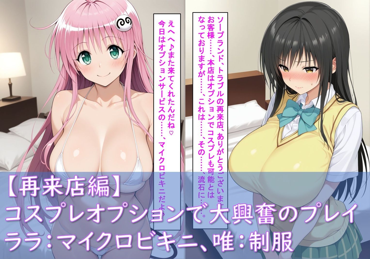 最高級風俗嬢_古〇川唯＆ララ〜業界初挑戦でソープデビュー〜 画像6