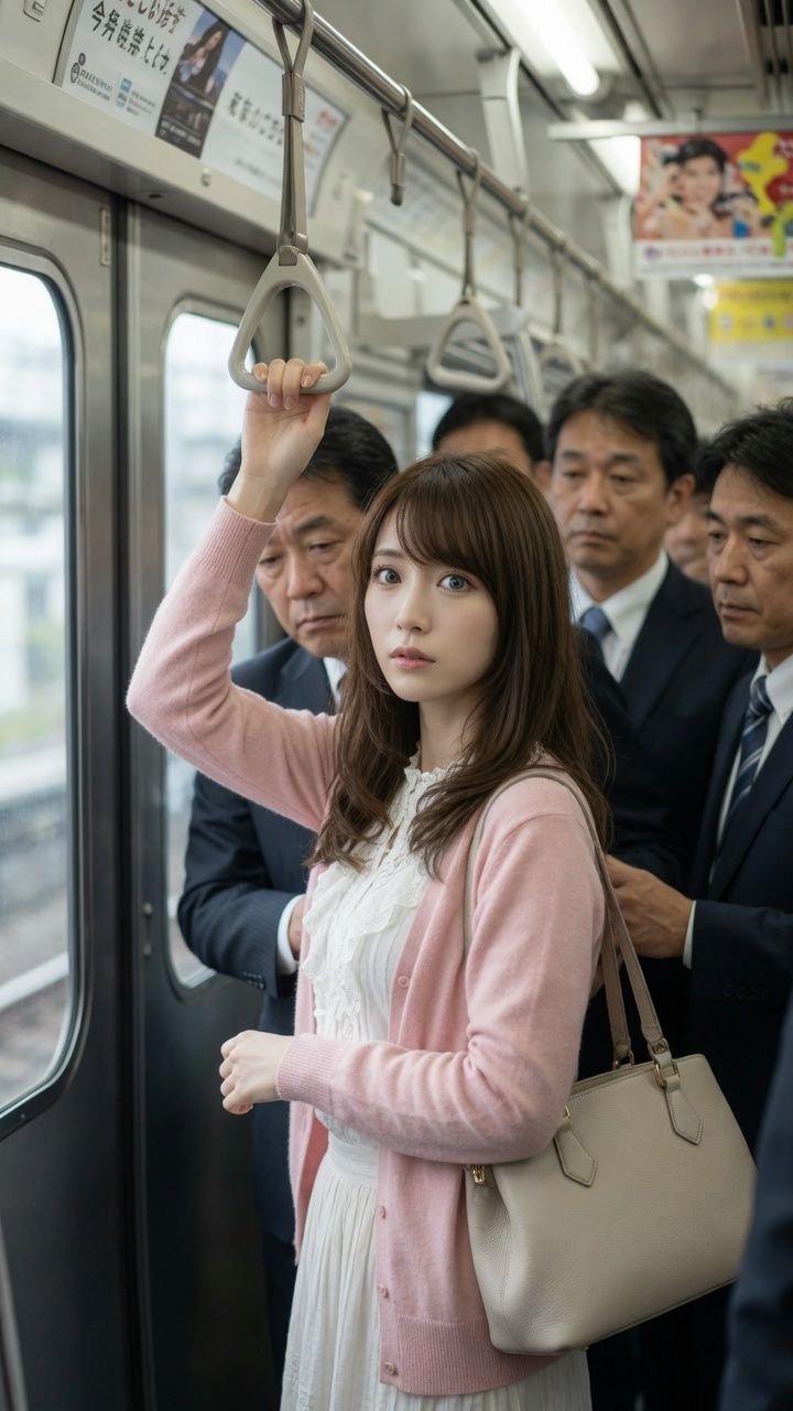 電車で見かけた好みの女性に悪戯 画像8