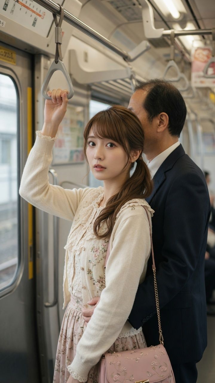 電車で見かけた好みの女性に悪戯 画像10
