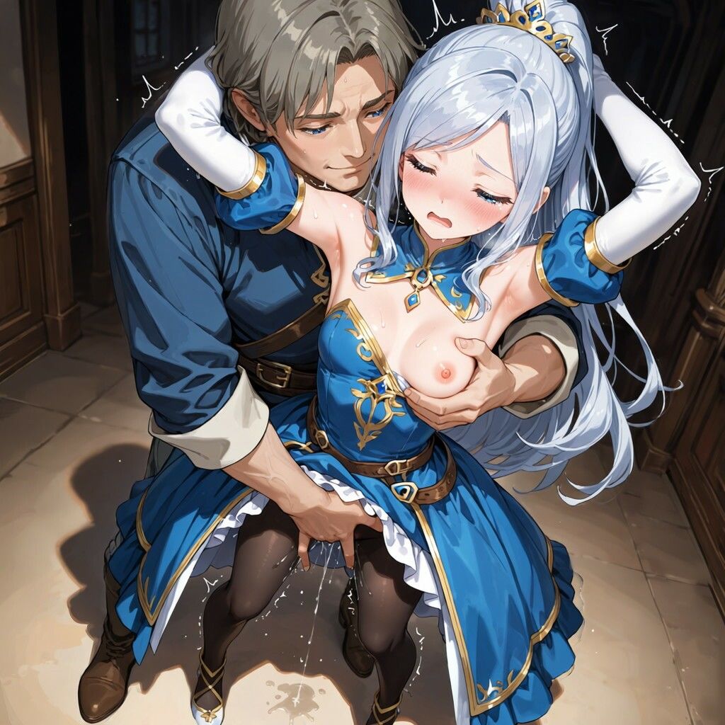 敗国の孕み袋 〜ロリ貧乳処女王女・貴族娘をロリコン貴族の都合の良い性処理おもちゃにする強●実践性教育指導〜貴族学園編 画像6