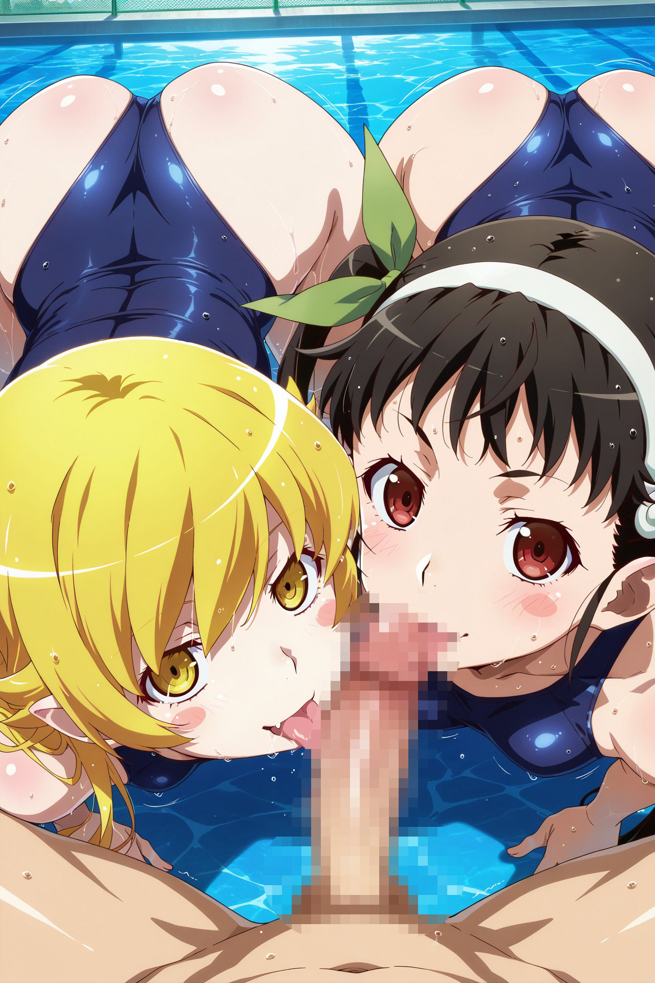 忍＆真宵とえっち。のサンプル画像 6