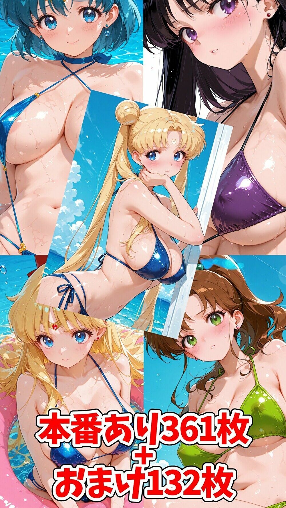 SEX戦士 バカンスエッチ編のサンプル画像 6