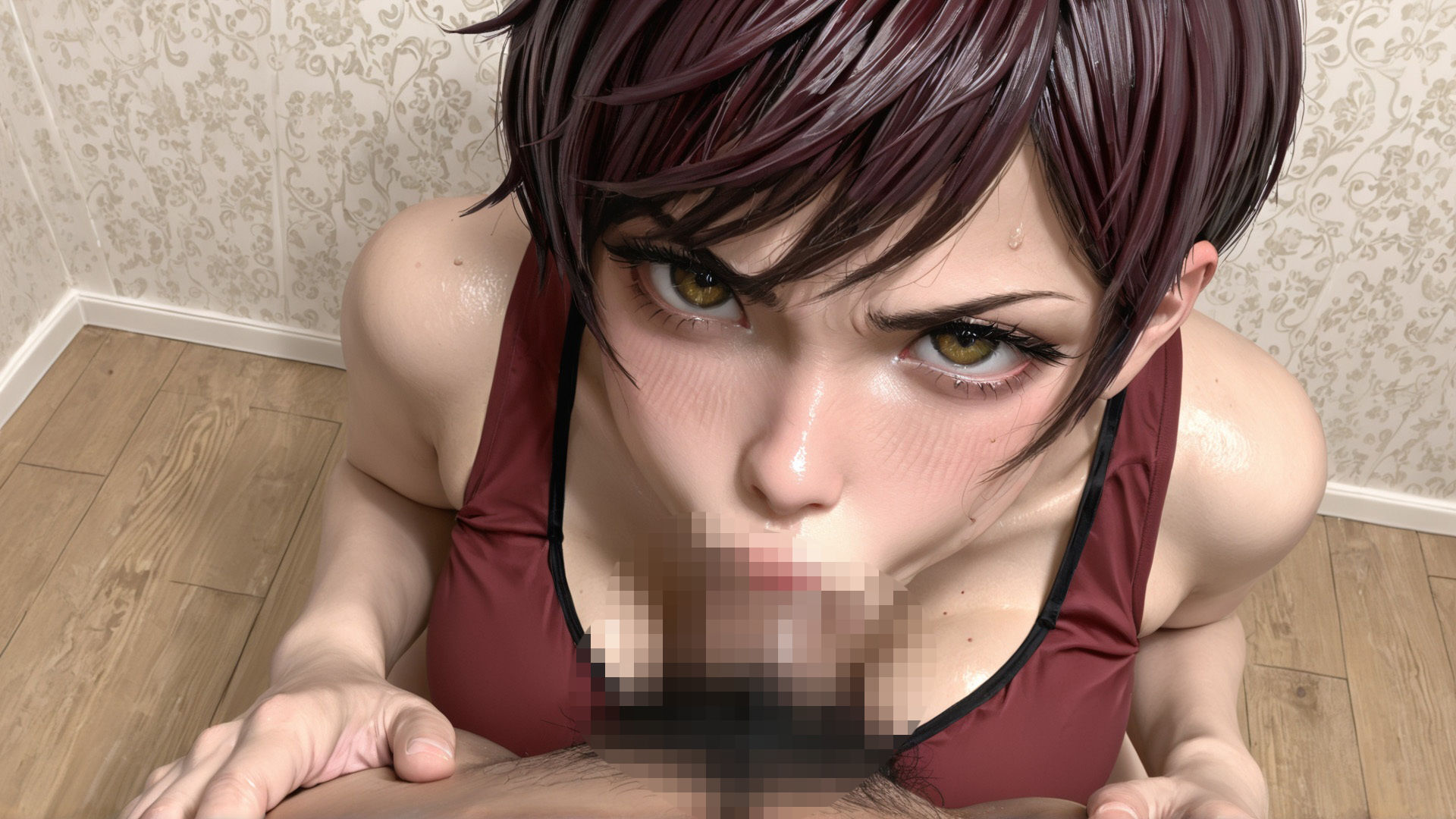 アリジゴク Part2 〜人妻専用24hフィットネス 種付け中出しされた巨乳人妻の末路〜 画像1