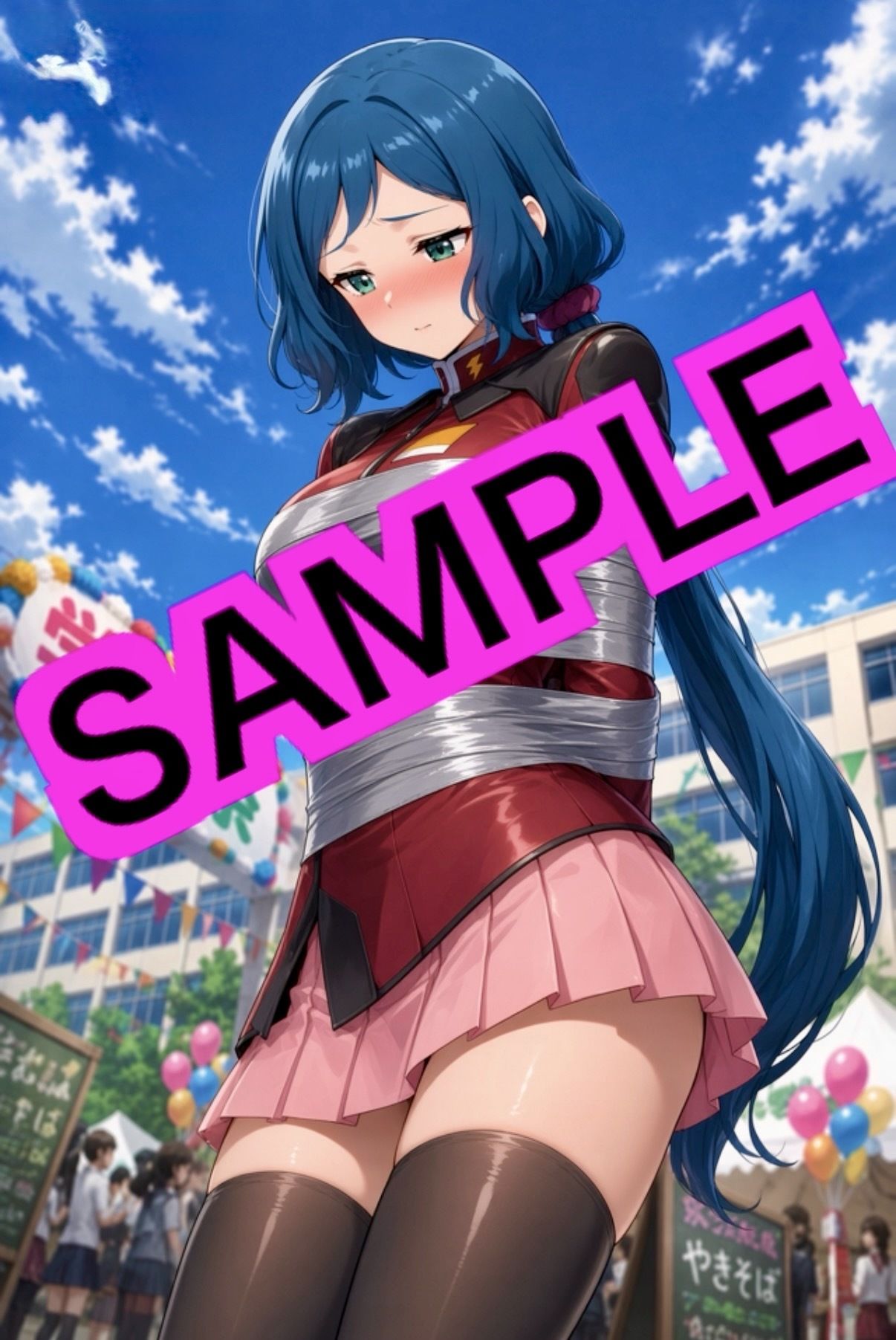 ママのコスプレ緊縛のサンプル画像 6