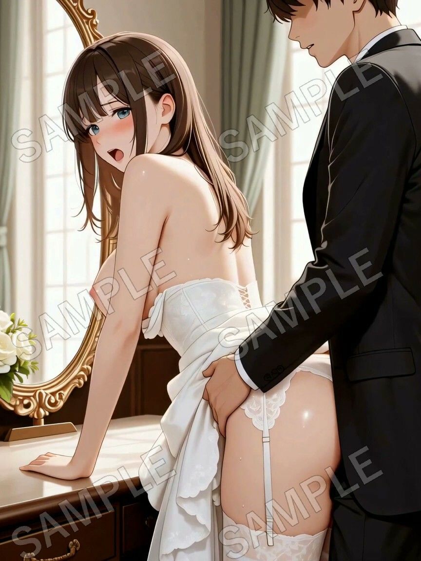 ここな ウエディングNTR 〜式の直前、控室で元カレと〜のサンプル画像 6