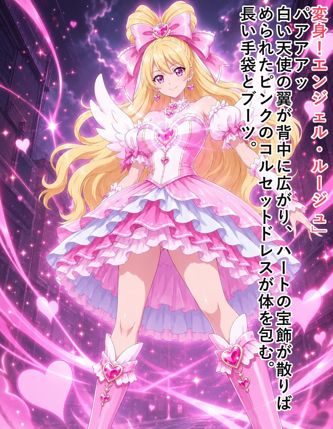 変身ヒロイン  エンジェル・ルージュのサンプル画像 3