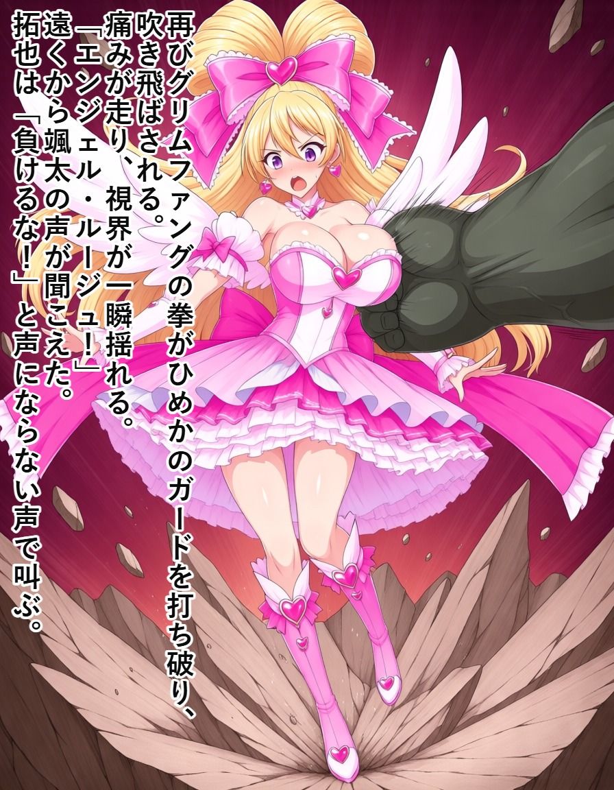 変身ヒロイン  エンジェル・ルージュのサンプル画像 5