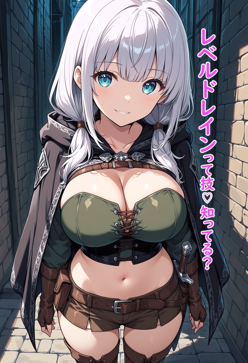 爆乳盗賊の色仕掛けレベルドレインのサンプル画像 6