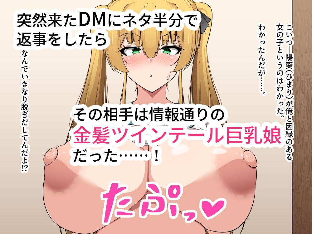 俺のことが好きらしい金髪ツインテール娘を孕ませてボテ腹にするお話。のサンプル画像 1