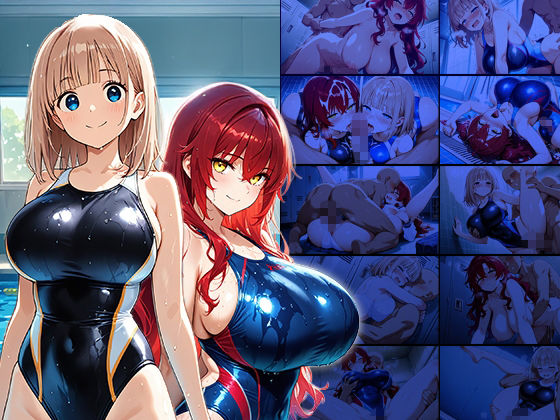 爆乳茶赤水泳美女がコーチと秘密契約で淫らな個人レッスン【4K】のサンプル画像 1