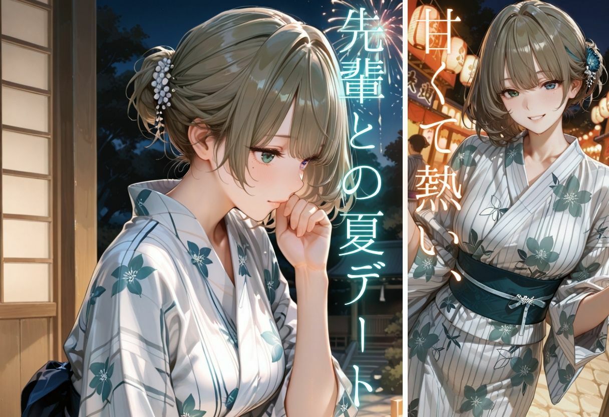 先輩との夏...花火デートからびしょ濡れ本殿SEX vol.3のサンプル画像 5