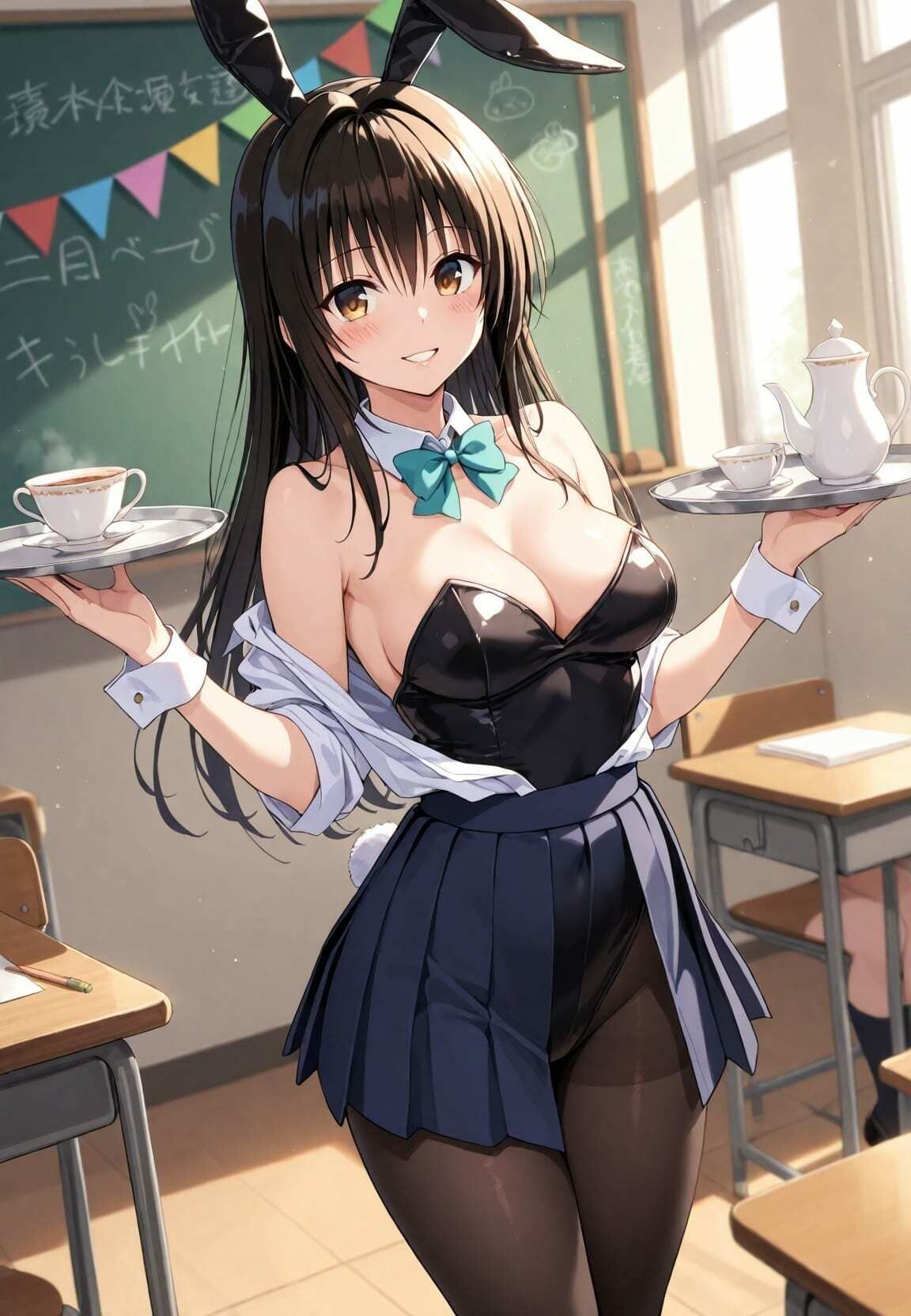 文化祭で清楚彼女が「クラス全員の孕ませ権利譲渡」で肉便器になるまで T〇LOVEる 画像9
