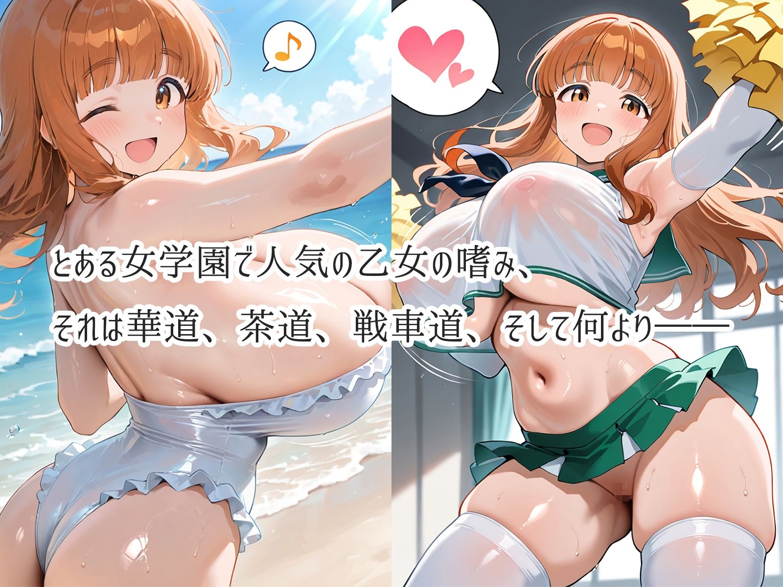 シコシコ作戦です!:武○沙織編のサンプル画像 1