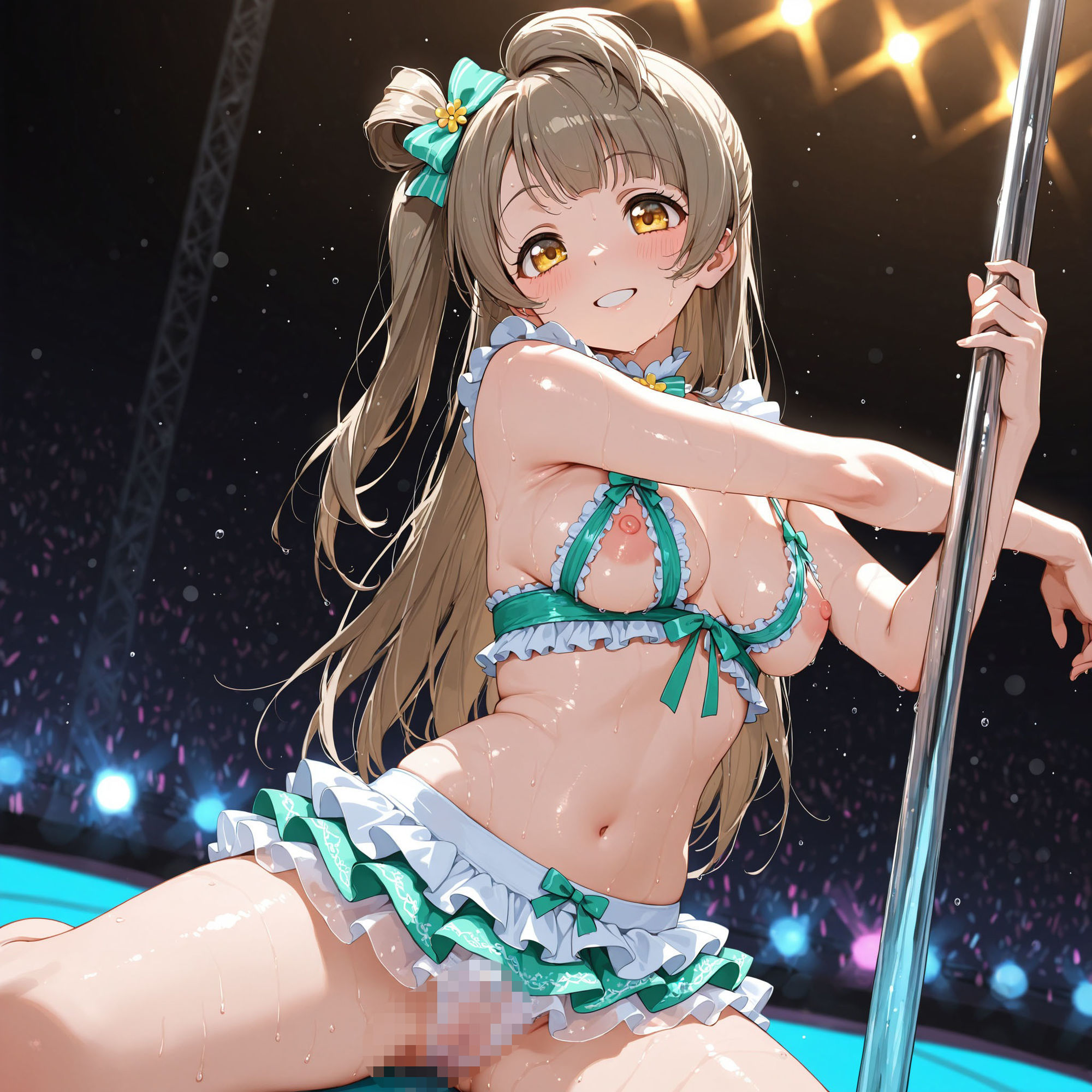 恥ジライブ！！ ポールダンス 穂○果・絵○・こ○り 画像8