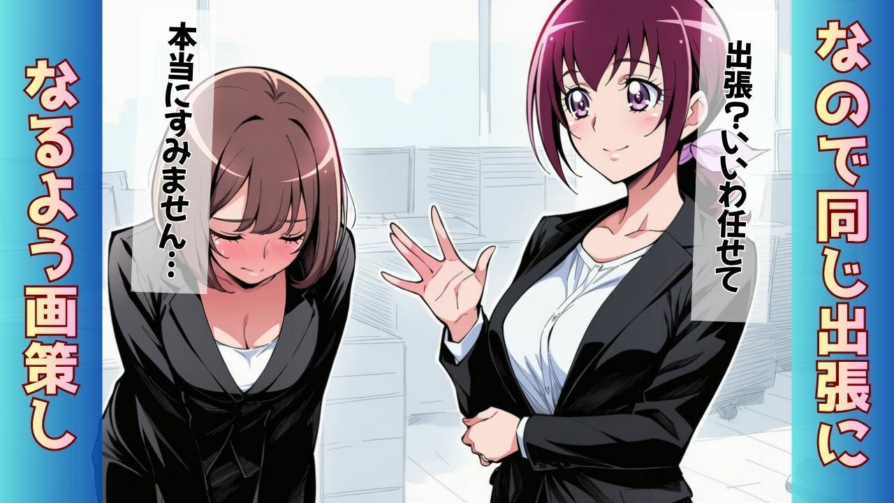 【人妻社員】死ぬほど大嫌いな上司と出張先でまさかの相部屋にのサンプル画像 6