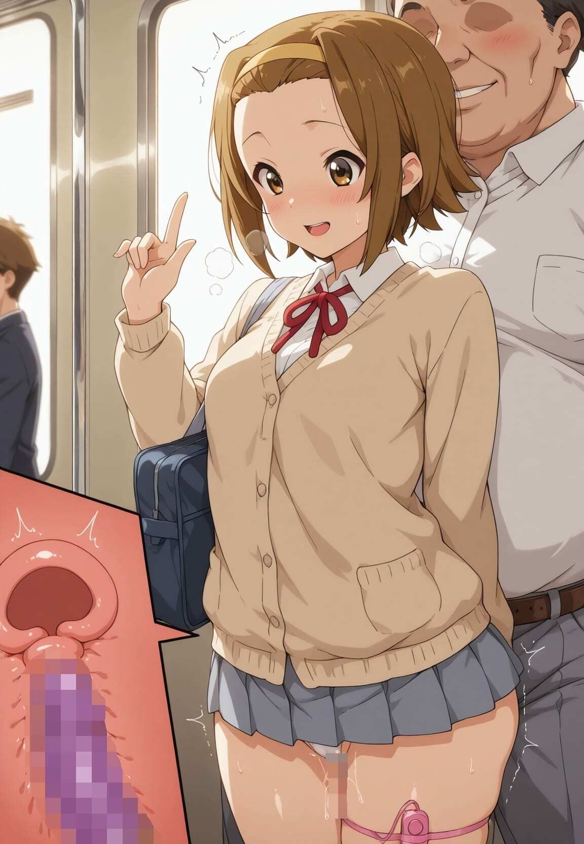 先生が教え子をオナホ奴●に堕とす学園計画 け〇おん！の画像9