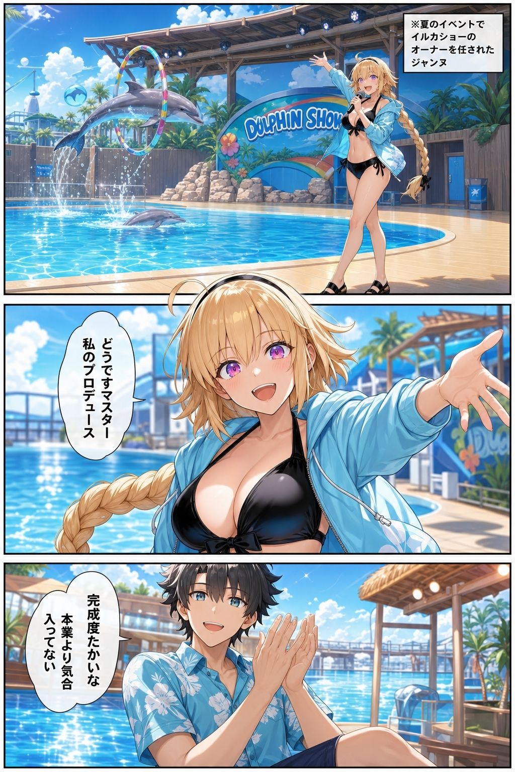 FGO・姉ビームVS母レーザーのサンプル画像 1
