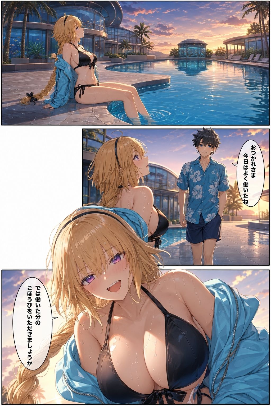 FGO・姉ビームVS母レーザーのサンプル画像 2