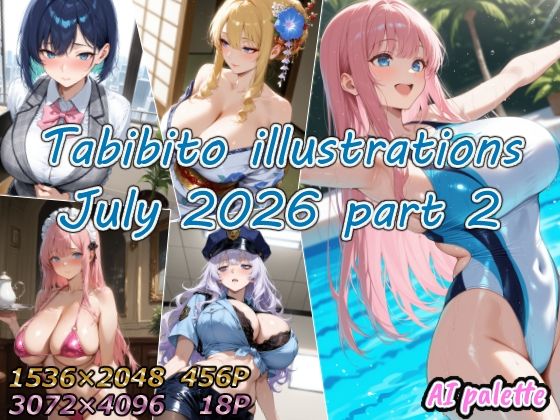 Tabibito illustrations July 2026 part2の商品画像