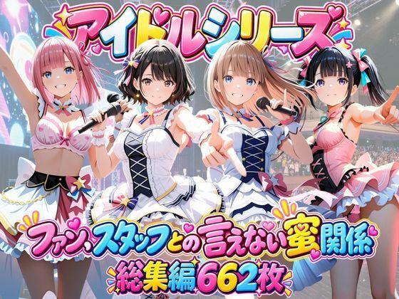 アイドルシリーズ ファン、スタッフとの言えない蜜関係 総集編662枚の商品画像