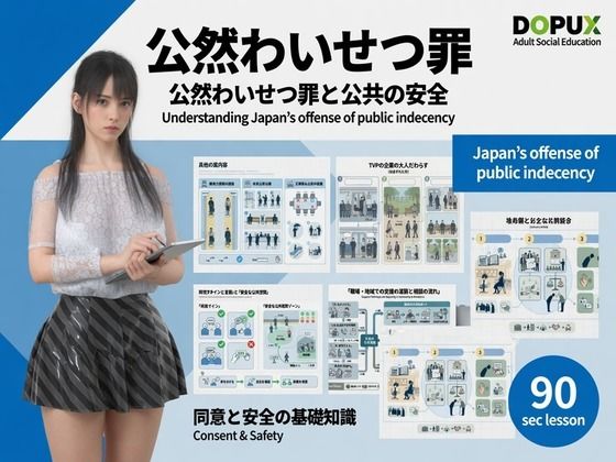 【△20】二階堂 沙耶 大学に進学し強豪予備校『DOPUX(ドピュックス)』で社会人向け講座(性犯罪)を教える名物講師に!(Vol.004:公然わいせつ罪) [Libido-Labo]